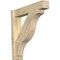 Ekena Millwork Funston Block Rough Sawn Outlooker, Douglas Fir, 6"W x 28"D x 28"H OUT06X28X28FST05RDF - alternate 1
